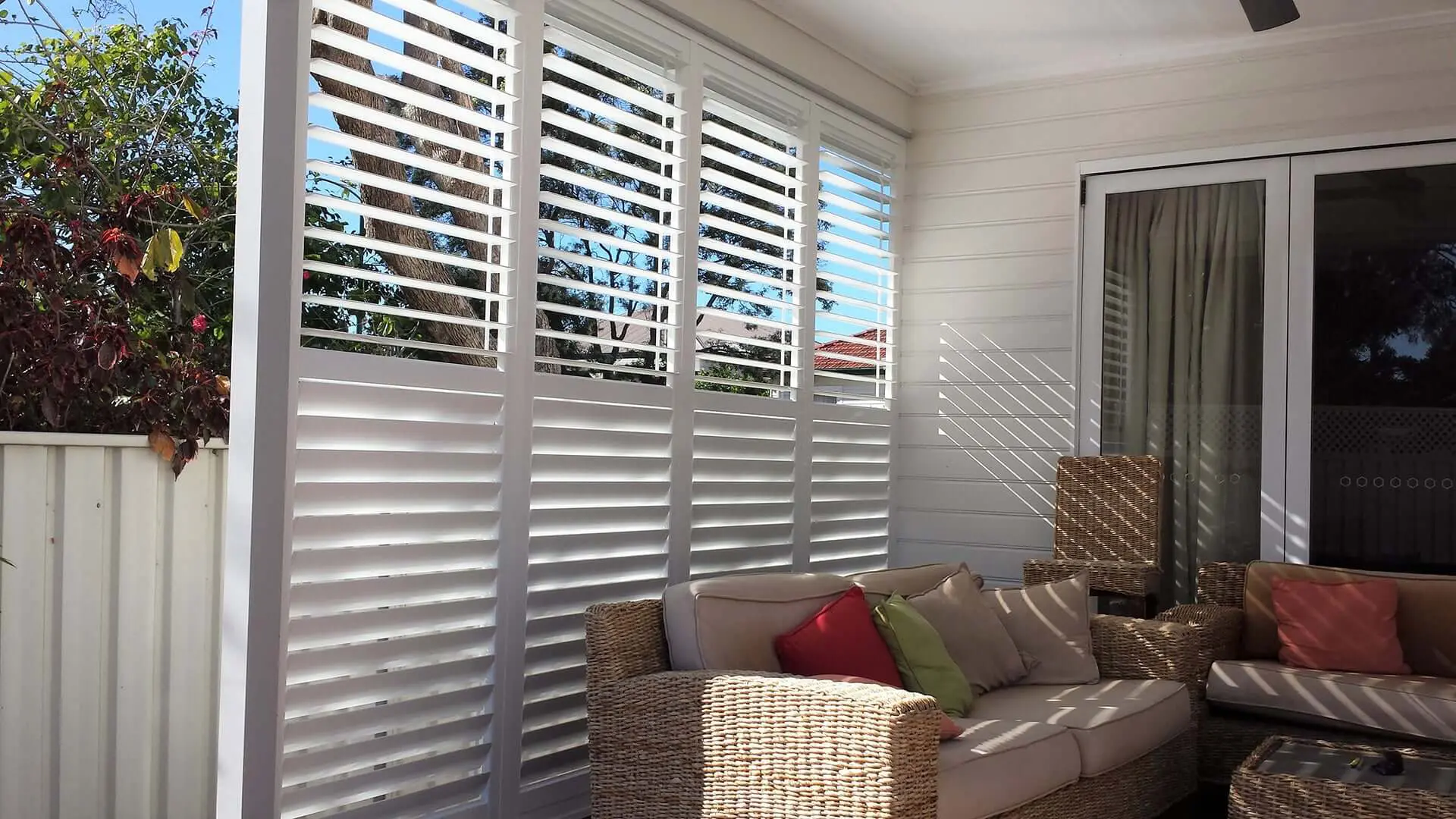 External Sliding Shutters Newcastle | Australian Plantation Shutters ...