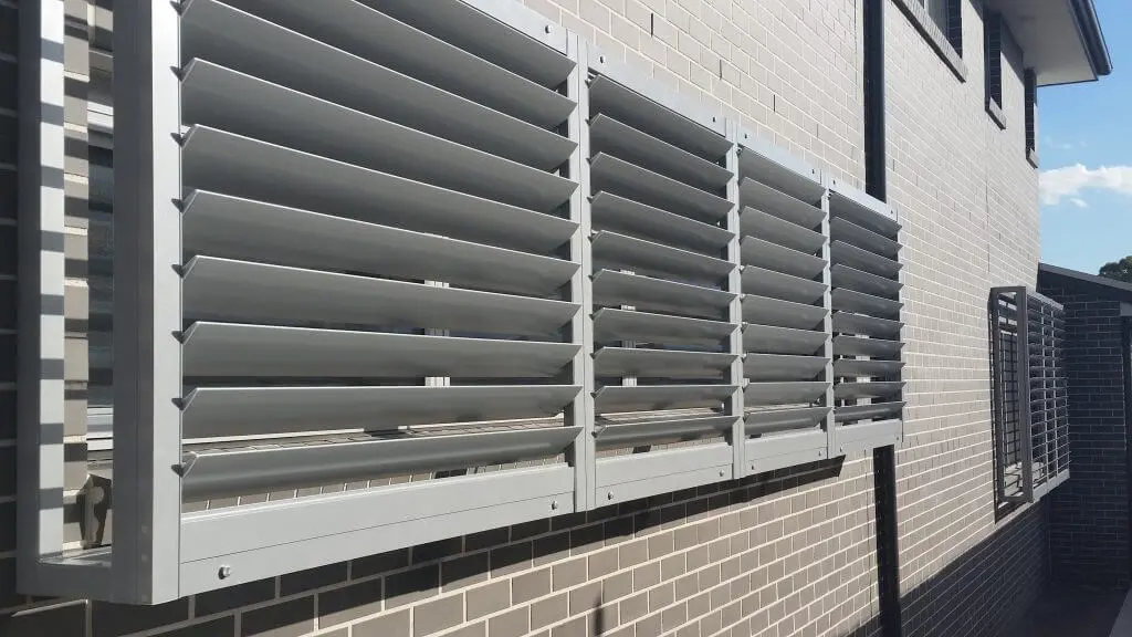 Fixed Panel Shutters Operable Blades