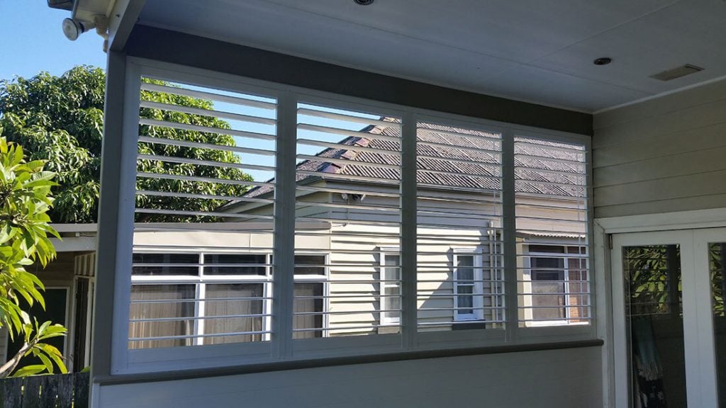 Fixed Panel Shutters Operable Blades
