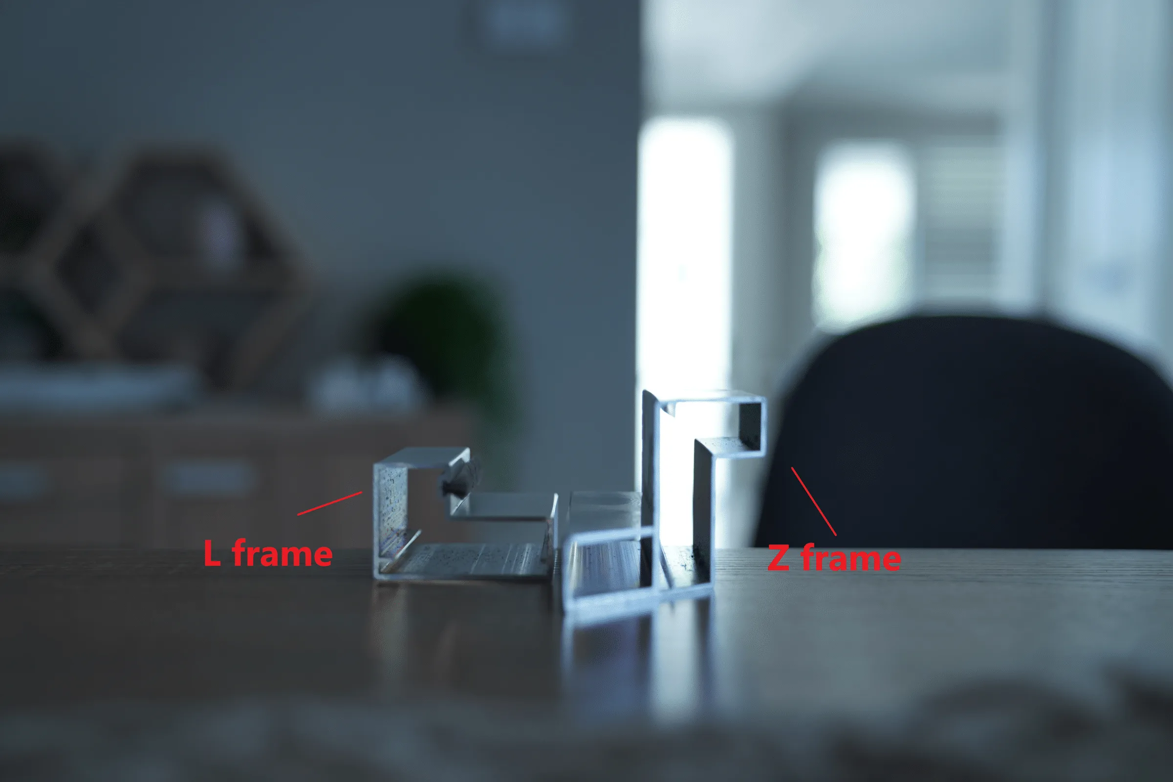 L frame and Z frame for shutters from Australian Plantation Shutter