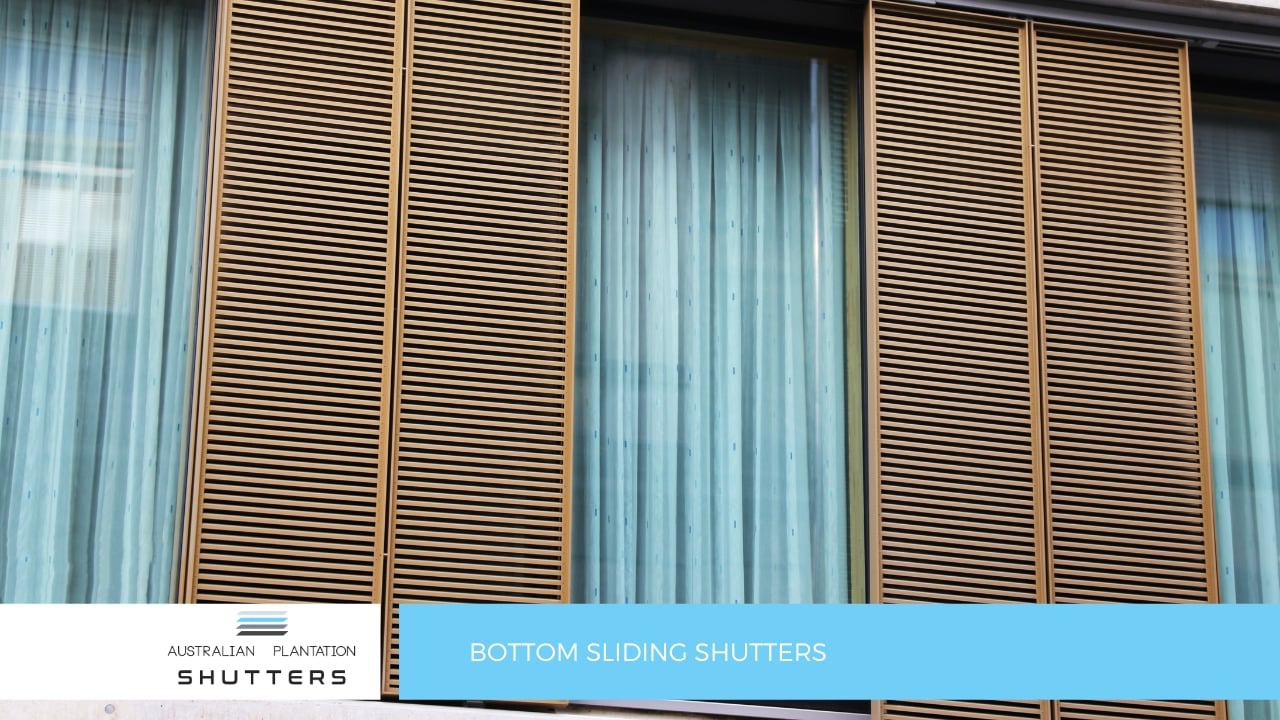 Bottom Sliding Shutters