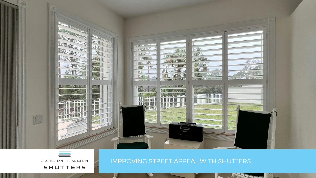 Improving Street Appeal with Shutters