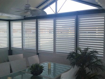 Fixed Panel Shutters Operable Blades
