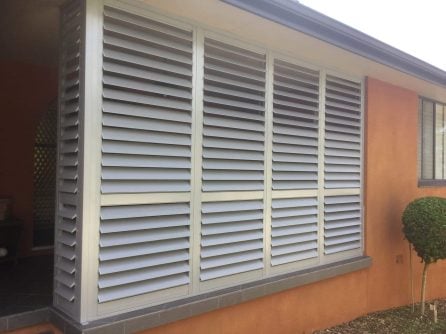 Fixed Panel Shutters Operable Blades