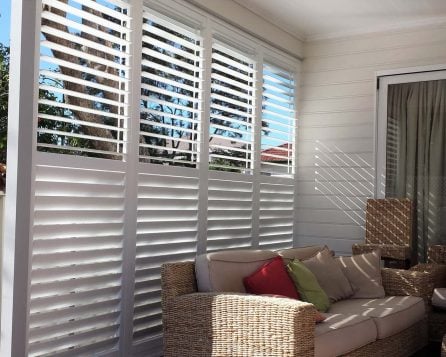 Fixed Panel Shutters Operable Blades