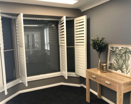 Bay Window Shutters, Plantation Shutters