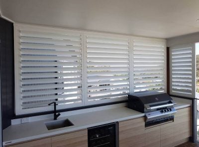 Fixed Panel Shutters Operable Blades