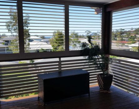 Fixed Panel Shutters Operable Blades