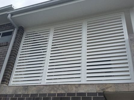 Fixed Panel Shutters Operable Blades