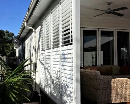 alfresco shutters, External Shutters, Plantation Shutters